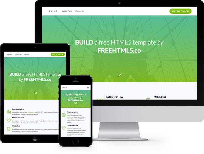 html5 bootstrap builder