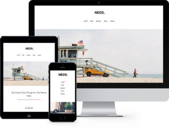 Neos Free Website Template Using Bootstrap