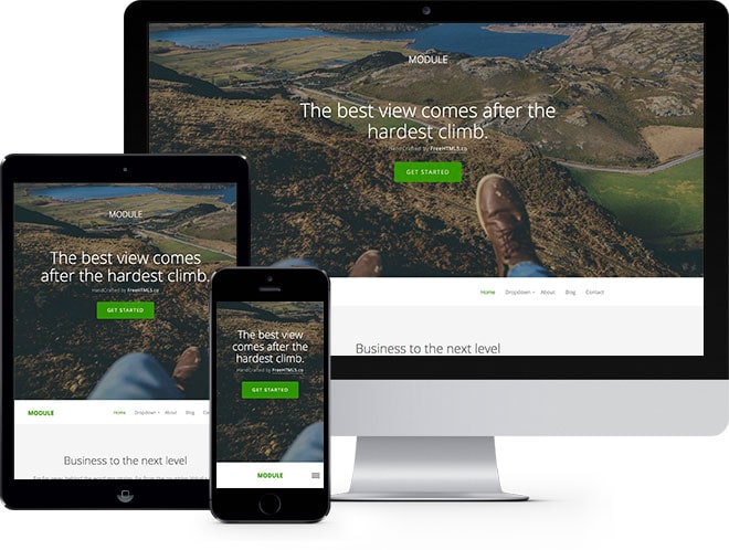 Module Free HTML5 Bootstrap Template Multi Purpose