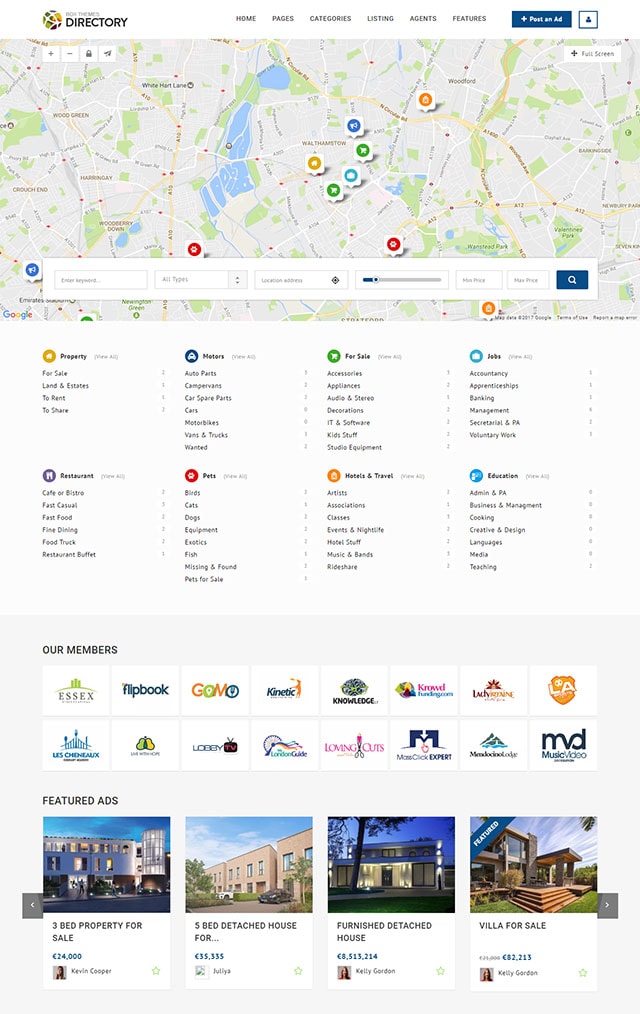 Directory - Multipurpose Wordpress Theme Directory - Multipurpose Wordpress Theme
