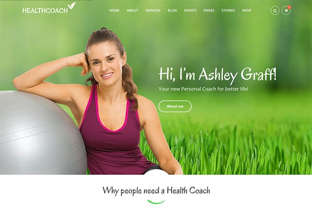 Health Coach: WP Theme for Building any Life Coach Website Health Coach: WP Theme for Building any Life Coach Website