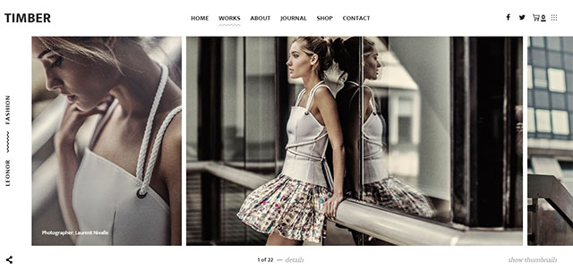 TIMBER – An Unusual Photography Wordpress theme TIMBER – An Unusual Photography Wordpress theme