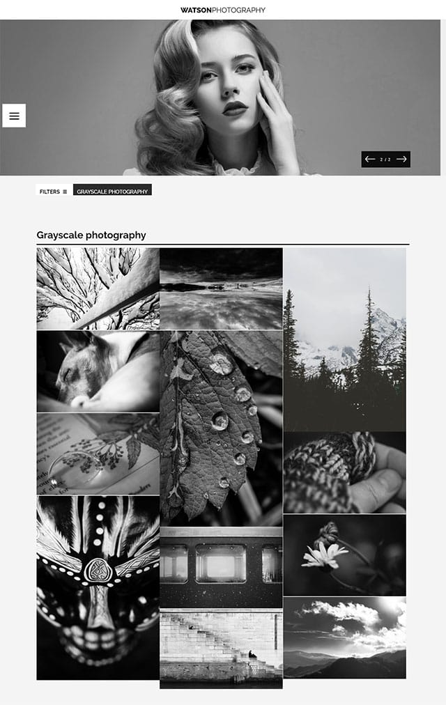 Watson – Photography Wordpress Theme Watson – Photography Wordpress Theme