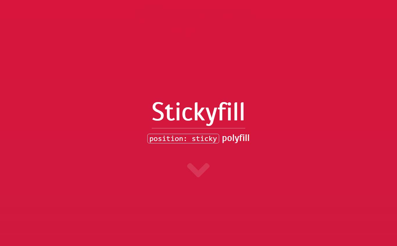 Stickyfill