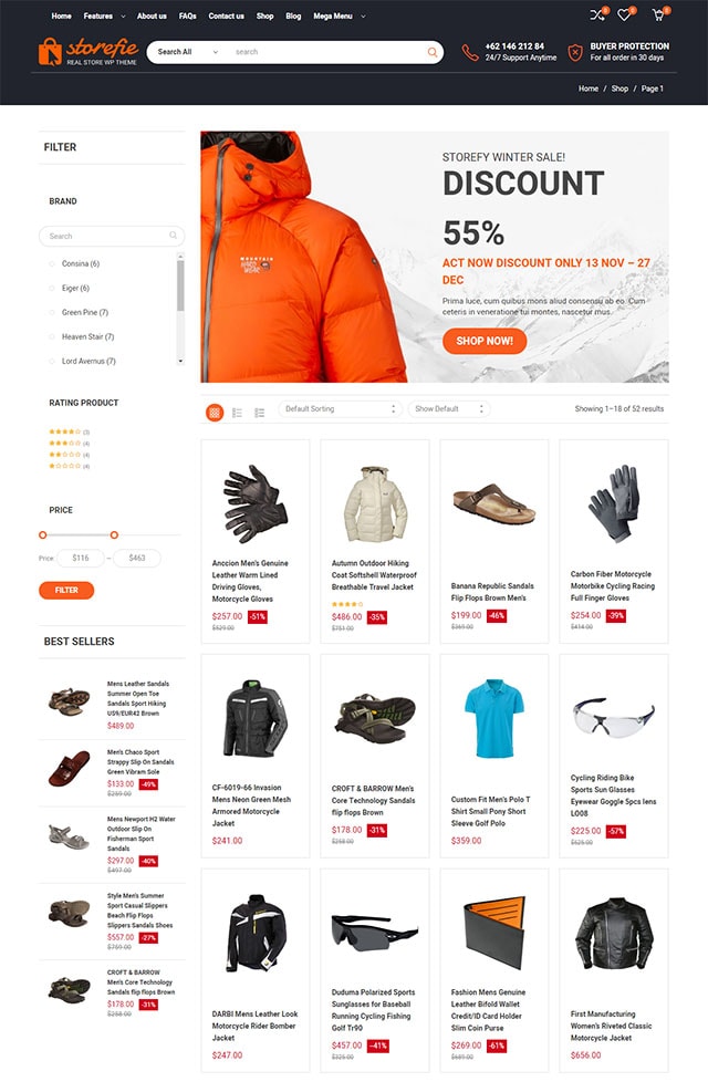 Storefie - High Conversion eCommerce WordPress Theme Storefie - High Conversion eCommerce WordPress Theme