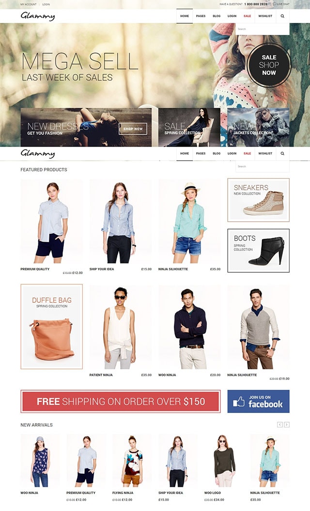 Glammy - eCommerce WordPress Theme Glammy - eCommerce WordPress Theme