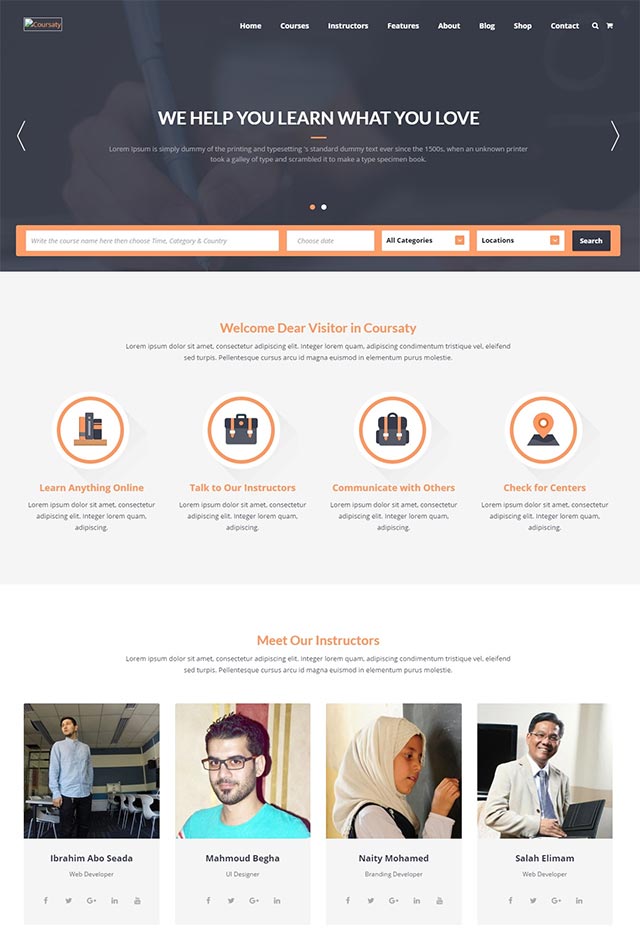Coursaty – Courses & Education WordPress Theme Coursaty – Courses & Education WordPress Theme