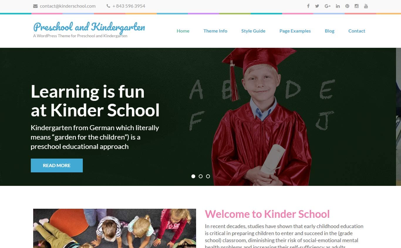 Preschool and Kindergarten Preschool and Kindergarten