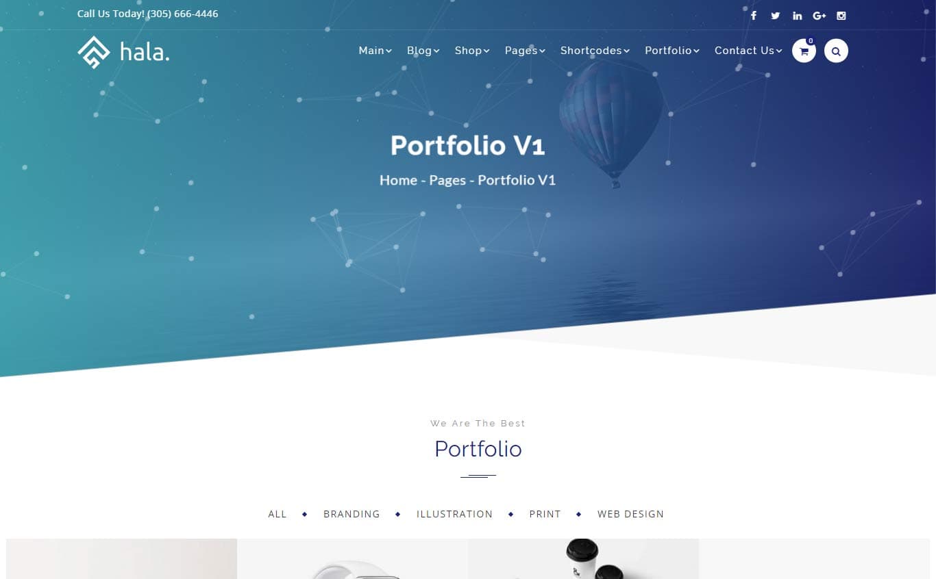 Hala V1 0 4 Creative Multi Purpose Wordpress Theme