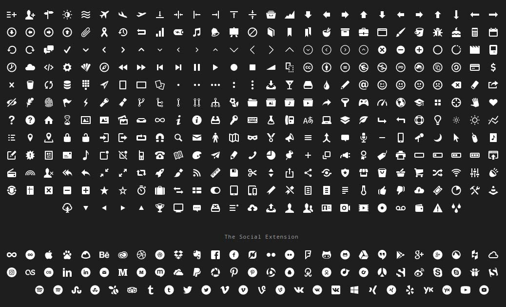 39 Free Icon Fonts And Svg Icon Sets