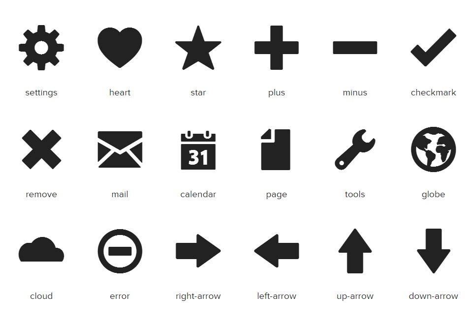 Foundation Icon Font Foundation Icon Font