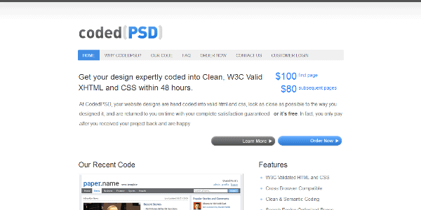 CodedPSD CodedPSD